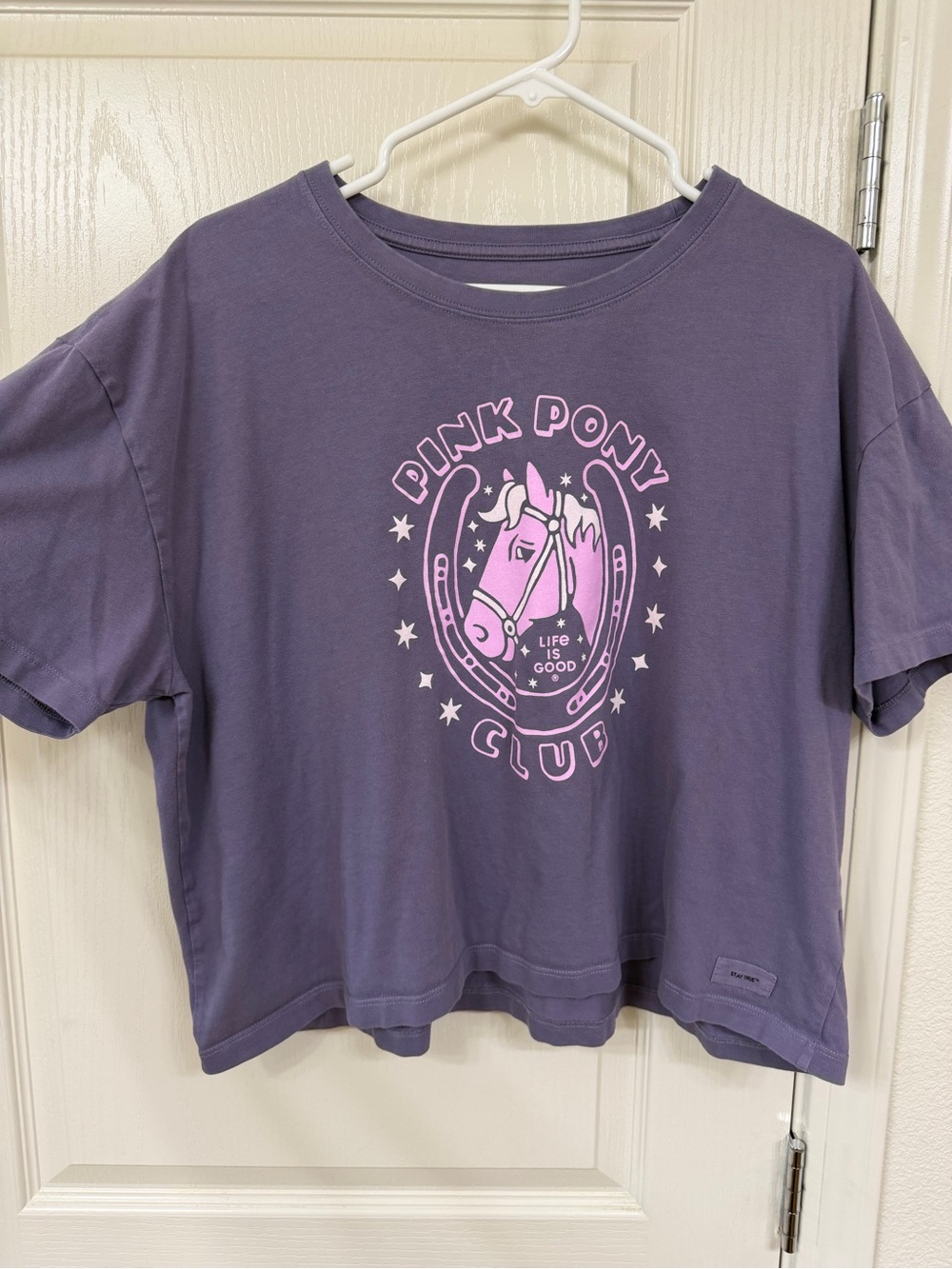 Life Is Good Pink Pony Club XL